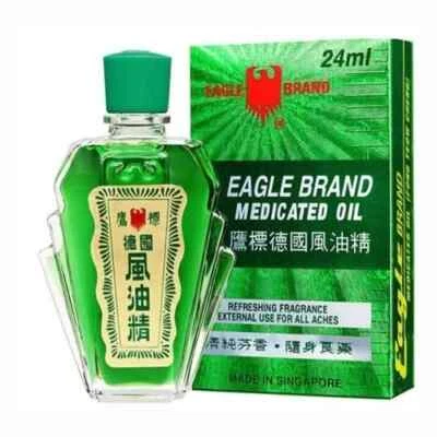 4 bottle Eagle Brand Medicated Oil External For Pain Relief 24ml - Image 1 of 4