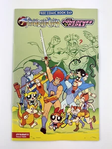 Thundercats PowerPuff Girls #0 FCBD 2025 dinamita sin estampar - Imagen 1 de 5