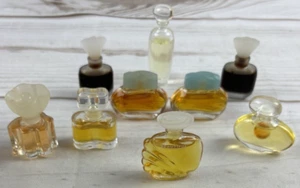 Lote de colección; Estee Lauder con 9 perfumes (1 es Oscar DLR) y caja de joyería muy bonita - Imagen 1 de 21