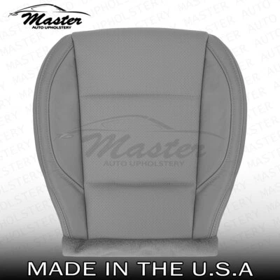 Cubierta de asiento de cuero gris para parte inferior del conductor 2018 2019 para Subaru Outback Limited Foto 1 de 4