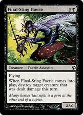 Morningtide Final-Sting Faerie x4 Magic The Gathering NM