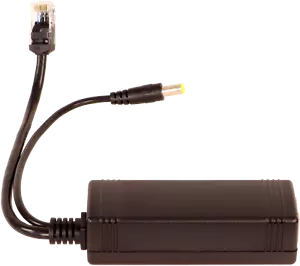 PDT-SPL-2401-1000-J - 24 V 1 A 1000 Mbps PoE-Splitter 2,1 mm/5,5 mm DC-Buchse - Bild 1 von 3