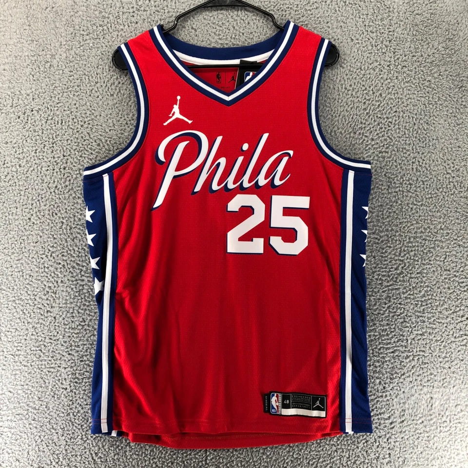 Jordan Ben Simmons Philadelphia 76ers Swingman Jersey NBA CV9490 660 Size L