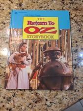The RETURN TO OZ Storybook 1985 Walt Disney - Vintage Golden Book ILLUSTRATED