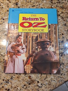 The RETURN TO OZ Storybook 1985 Walt Disney - Vintage Golden Book ILLUSTRATED