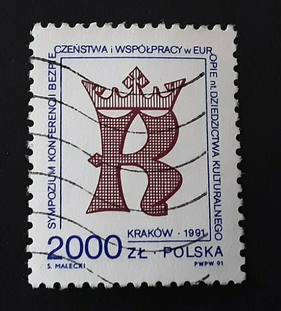 Polonia 1991 - Conferencia Europea de Seguridad y Cooperación sello usado SG3358 Foto 1 de 1