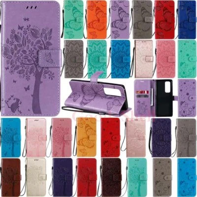 For OPPO Realme 7i 6 7 8 Pro Magnetic Flip Wallet Card Holder Leather Case Cover - Image 1 of 4