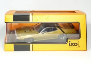 Plymouth Gtx Runner 1971 Gold Metal Ixo Clc529n 1:43 Usa Car Lhd Dore Race - Picture 1 of 3