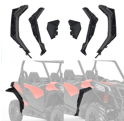 Guardabarros delantero y trasero extendido para Can-Am Maverick Trail 800 1000 2018-2024 Foto 1 de 4