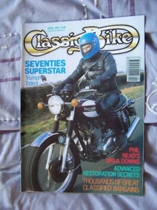 CLASSIC BIKE MAGAZINE- APRIL1991 SEE COVER PHOTO FOR MAIN CONTENTS - Bild 1 von 1