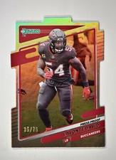 2021 Donruss Base Press Proof Silver Die-Cut #105 Lavonte David /75 - Buccaneers