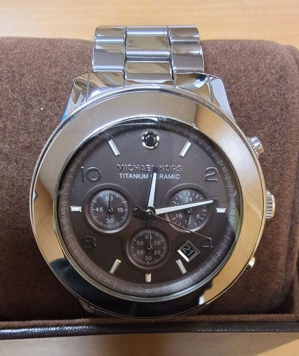 Michael Kors MK5679 Orologio da pista in ceramica titanio 130246