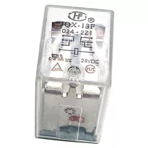 1PC HONGFA HF13F JQX-13F-024-2Z1 24VDC Relé electromagnético 8Pins 10A 250VAC - Imagen 1 de 2