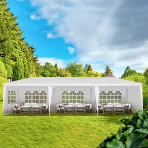 Outdoor Party Tent with 8 Removable Sidewalls, Waterproof Canopy Patio - Picture 1 of 24