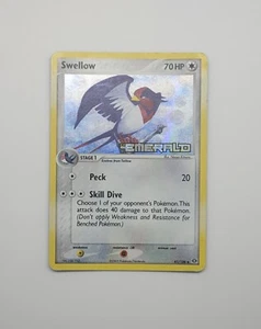 1er Set Pokémon - Swellow (Holofoil, MP, gestempelt) - EX Smaragd - Bild 1 von 3