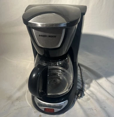 Black & Decker CM1160B – 12-Cup Programmable Coffee Maker – Classic Silver - Image 1 of 2