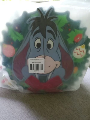 Disney Winnie the Pooh Eeyore Vacaciones Navidad Corona Convertible Mochila Bolso Foto 1 de 4