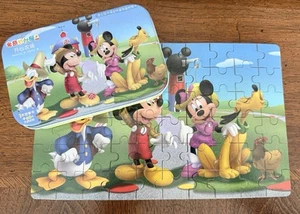 Rompecabezas Disney All Star Iron Box 2018 Mickey Mouse Pato Donald edición china - Imagen 1 de 7