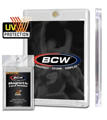 BCW - Portatarjetas Magnéticas 35pt Mag - Con Protección UV - 1, 3, 5, 10 Pack Pick Foto 1 de 3