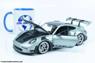 Minichamps - 1:18 Porsche 911 (992) GT3 RS 2023 Silver - Limited Edition Diec... - Image 1 of 4