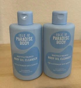 2 Of Isle of Paradise Beautifully Balanced Body Oil Cleanser ~ 9.46 fl oz/each - Picture 1 of 4