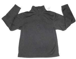 OBERMEYER  Boys Large  Black 1/4 ZIP SMOOTH FLEECE PULLOVER - Picture 1 of 2