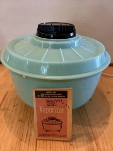 Vintage Rexall Vaporizer Humidifier Vintage Blue Turqoui 1972 - Picture 1 of 7