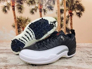 Air Jordan XII 12 Retro Low "Playoffs" Golf Shoes DH4120-010 Men's Size 10 NEW - Picture 1 of 8