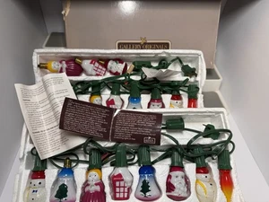 De colección 2 Juegos + Luces de Navidad Estilo Victoriano Avon Museo Henry Ford Vidrio Soplado - Imagen 1 de 21