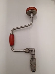 Vintage Dunlap 10 BB-Ratschen Bit Klammer Handbohrer Holzbearbeitungswerkzeug - Bild 1 von 9