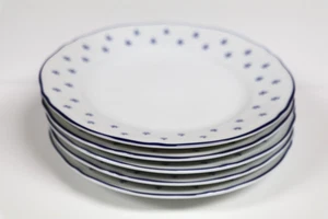 RICHARD GINORI ROYALBLAU 5er Set BROT & BUTTERTELLER 6 5/8" ANTICO DOCCIA - Bild 1 von 4