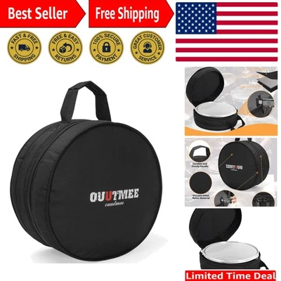 Bolsa de tambor redoblante de 14"x5,5" y 14"x6,5" - Lujoso diseño acolchado, fácil de transportar Foto 1 de 4