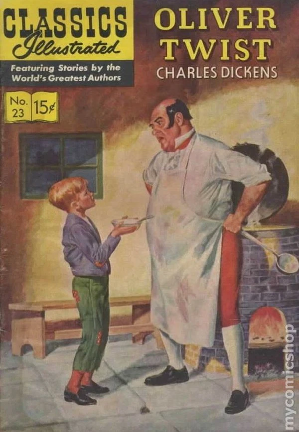 Classics Illustrated 023 Oliver Twist #10 GD/VG 3.0 1959 Stock Image Low Grade - Image 1 of 1