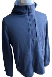 Lululemon Hoodie Mens L Blue City Sweat Full Zip Up Sweater Sweatshirt Jacket - Picture 1 of 11
