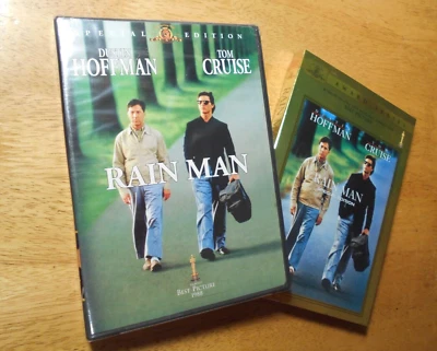 SEALED Rain Man DVD 1988 Special Edition Dustin Hoffman & Tom Cruise Slip New - Image 1 of 4