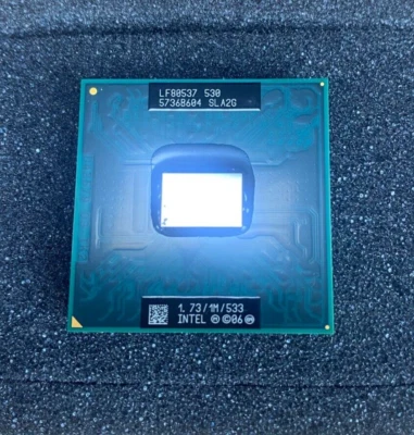 Intel Celeron 1.73GHz Laptop CPU Processor - SLA2G - LF80537 - Image 1 of 3