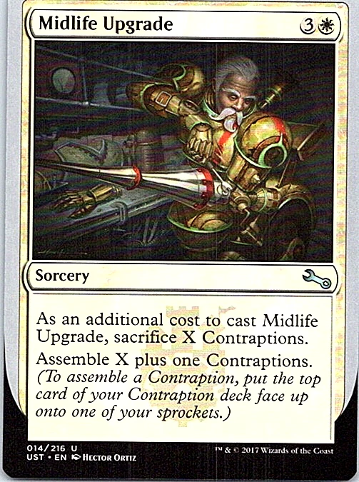 Midlife Upgrade Magic The Gathering Unstable Card Near Mint X1 - Image 1 of 1