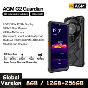 AGM G2 Guardian 5G Rugged Phone 500m Thermal &Night Vision 7000mAh 108MP 8+256GB - Picture 1 of 11