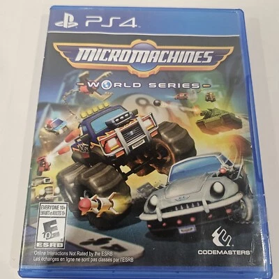 Micro Machines World Series PS4 (Sony PlayStation 4, 2017) - Image 1 of 2