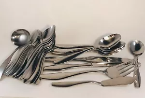 Wallace Silberbesteck Edelstahl Besteck Mid Century Retro 35 Teile - Bild 1 von 6