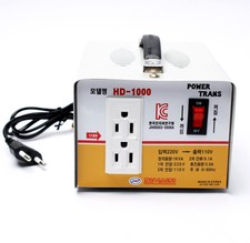 Home Converter Step Down Voltage Transformer From 220V to 110V 1000W Korea MIN