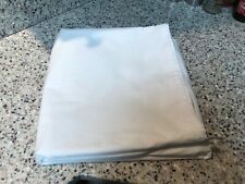 WHITE SHEET JC PENNY HOME COLLECTION SMOOTH TOUCH PERCALE EXTRA LONG FULL FLAT