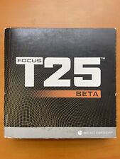 Focus T25 Beta & Alpha Beachbody Home Fitness Workout 9 DVD's (1 missing)