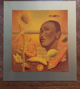 Victor VASARELY Original heliogravure "Etude en Jaune", 1977 - Picture 1 of 7