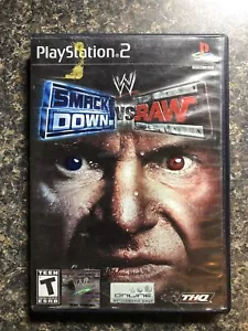 WWE Smackdown vs. RAW (PlayStation 2 PS2, 2004) komplett mit manuell getestet - Bild 1 von 4