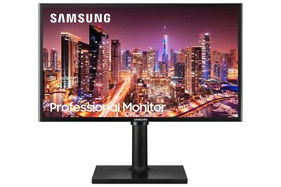 SAMSUNG T40F Series 24-Inch FHD 1080p Computer Monitor, IPS Panel, HDMI, VGA - Image 1 of 4