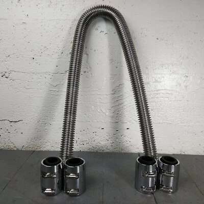 1928 - 1931 Ford Model A 48 Stainless Steel SS Radiator Hoses Kit  - Image 1 of 4