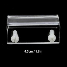 Fish Tank Aquarium Glass Cover Holder Acrylic Clip Holder Support Clamp 4Pcs 