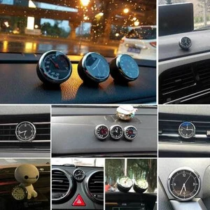 Car Temperature Thermometer Meter Dashboard Table Ornament Decoration Kit Set  - Picture 1 of 3