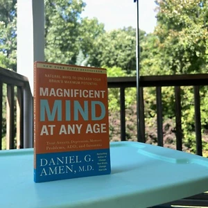 Magnificent Mind at Any Age Paperback  Book By DANIEL G. AMEN, M.D. - Picture 1 of 22
